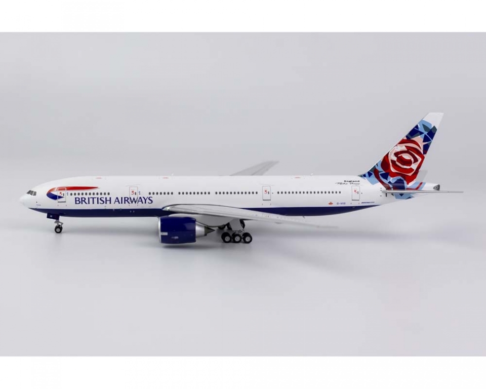 www.JetCollector.com: British Airways England Rose B777-200ER G